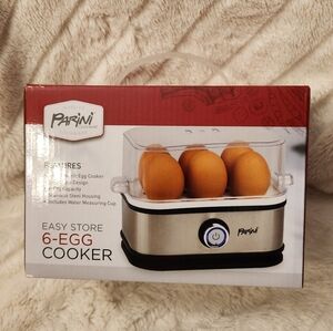 Parini Cookware Easy Store 6-Egg Cooker VSD-601 New In Box